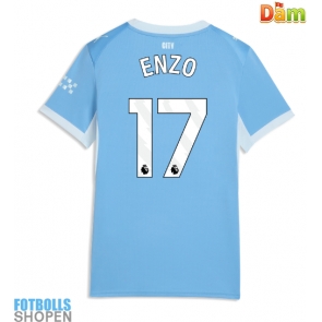 Billiga Manchester City Enzo Fernandez #17 Hemmatröja Dam 2026-27 Kortärmad